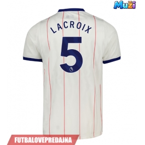 Lacne Muži Futbalové dres Chelsea Maxence Lacroix #5 2026-27 Krátky Rukáv - Tretina